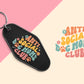 Anitsocial Dog Mom's Club - Set of 6 (Motel Keychain UV DTF)