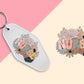 Nurse Floral - Set of 6 (Motel Keychain UV DTF)