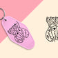 I Am Woman - Set of 6 (Motel Keychain UV DTF)