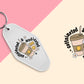 Caffeinated & Medicated - Set of 6 (Motel Keychain UV DTF)