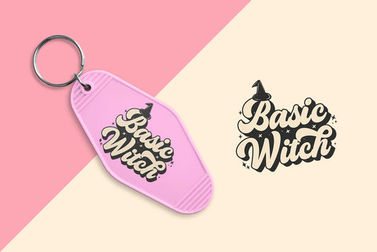 Basic Witch - Set of 6 (Motel Keychain UV DTF)