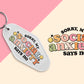 Social Anxiety Says No - Set of 6 (Motel Keychain UV DTF)