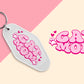 Pink Cat Mom - Set of 6 (Motel Keychain UV DTF)