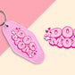 Pink Dog Mom - Set of 6 (Motel Keychain UV DTF)