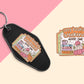 Cozy Bookish Weekend - Set of 6 (Motel Keychain UV DTF)