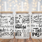 Think Positive Reminder- 16oz Cup Wrap