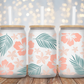 Neutral Hibiscus - 16oz Cup Wrap