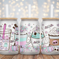 Pastel Ghost Latte - 16oz Cup Wrap