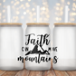 Faith Can Move Mountain - Decal