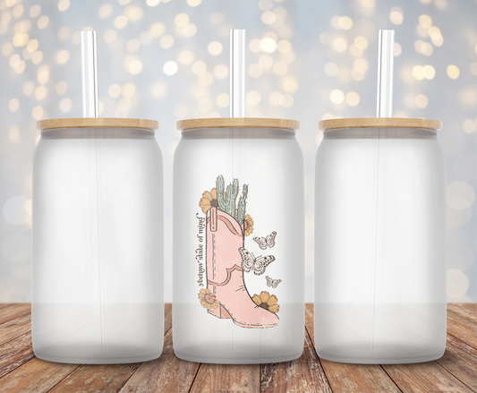 Pink Boot - Decal