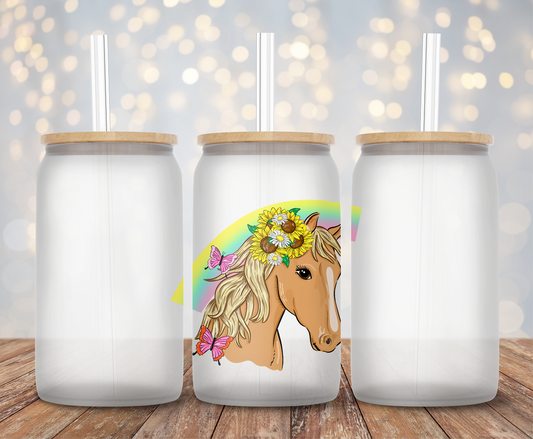 Rainbow Wishes Horse - Decal
