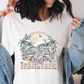 Beach Bum Floral -  Full Color Transfer