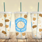 Blue Cafecito - 24oz Cold Cup Wrap