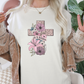 Risen Floral -  Full Color Transfer